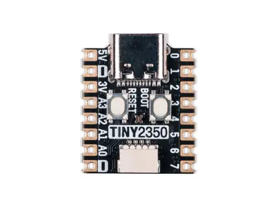 Tiny 2350 micro controller model rocketry