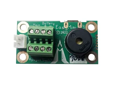 EasyMini barometer recording dual-deploy altimeter (Altus metrum) model rocketry