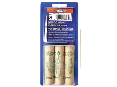 Estes C6-3 model rocket motors (3 pack) 18mm engines model rocketry