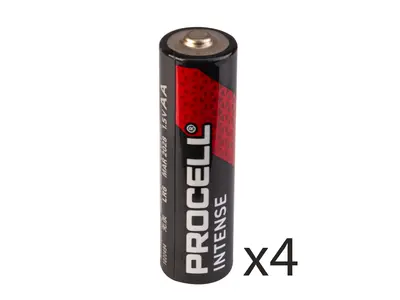 4xAA Batteries for EB Launch Controller (1.5v) Duracell Procell Intense power model rocketry