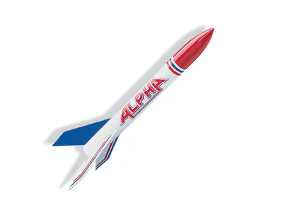 12x Estes Alpha team kit - Build your complete bundle here - Glue on fins - 12 Pack, 2 image model rocketry