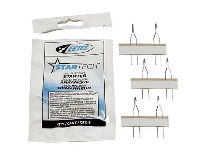 Estes model rocket starters / igniters (pk6), Other product options: Estes initers - 6pk model rocketry