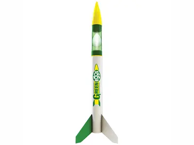 Estes Green Eggs model rocket kit - 46mm payloader-C-D engines-skill level 2 model rocketry