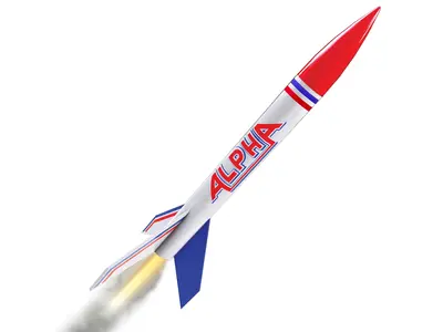 12x Estes Alpha team kit - Build your complete bundle here - Glue on fins - 12 Pack, 5 image model rocketry