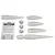 Cône de nez Estes NC-50 (lot de 5) - Compatible avec le tube BT50, Options du produit: Cônes de nez Estes BT50 (paquet de 5)