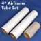 4" Airframe body tube set, 2x tube & 1 coupler model rocketry