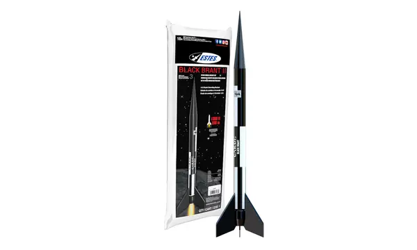 thumbnail image 2 of Rocket Building Estes Black Brant II Advanced Rocket Kit - 1:13 2 of 13