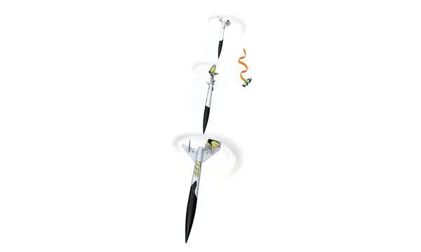Tazz model rocket, 7 image model rocketry