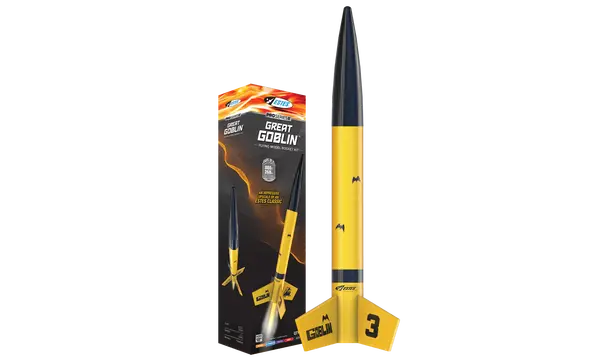 Great goblin estes model rocket kit pro-series model rocketry