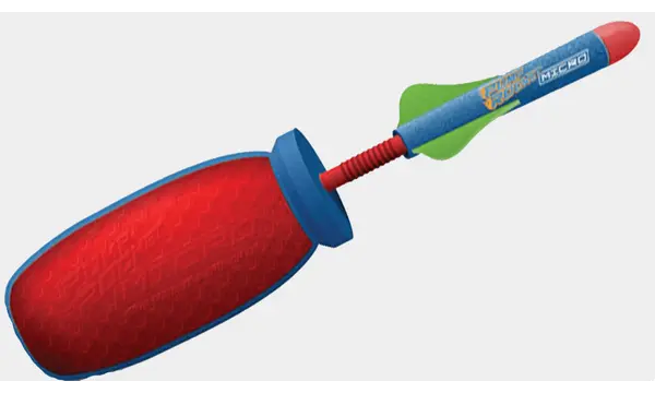 Micro shotz air launch foam mini rocket model rocketry