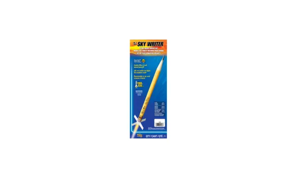 Estes Skywriter model rocket kit - E2X, 18mm mount A-C rocket engines model rocketry
