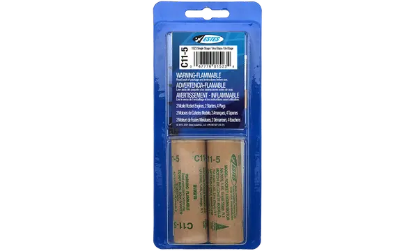 Estes C11-5 model rocket motors (2 pack) 24mm engines model rocketry