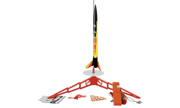 Deluxe Taser Ready to fly launch set - includes 6 motors & wadding - Estes, 9 image model rocketry
