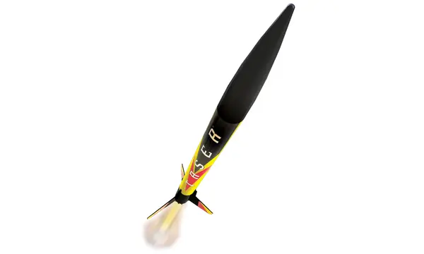 Deluxe Taser Ready to fly launch set - includes 6 motors & wadding - Estes, 4 image model rocketry