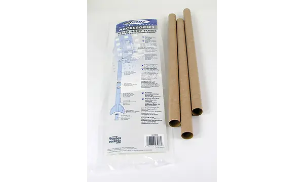 Estes BT-55 Body tubes (pack of 3) - 32.6mm ID - 34mm OD, Other product options: Estes BT55 32.6/34mm (3 pack) model rocketry