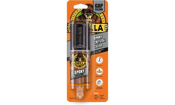 Gorilla Epoxy glue 25ml - 5 minute set time, Other product options: Gorilla epoxy glue 25ml model rocketry
