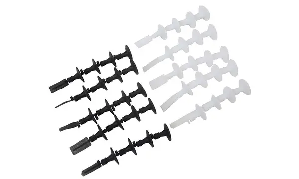 Igniter/starter plugs (5 Black, 5 White) Estes C11, D12, E9, E16, Other product options: Motor plugs - Black & White model rocketry
