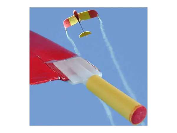 Wing mounts for smoke AX-9 AX-18 and AX-60 model rocketry