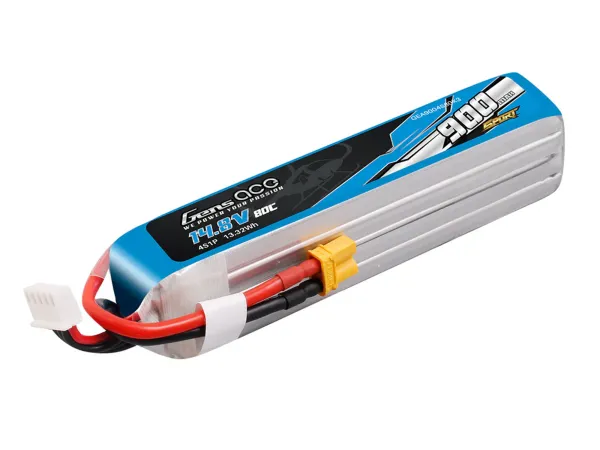 Baterie Gens Ace Li-Pol Lithium-polymerová Sport 4S 14,8V 900mAh 80C s XT30