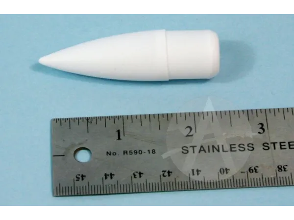 18mm Vac Form Ogive Nose Cone Ultra Lighweight, Other product options: Estes BT5 nose cones (5 pack) model rocketry