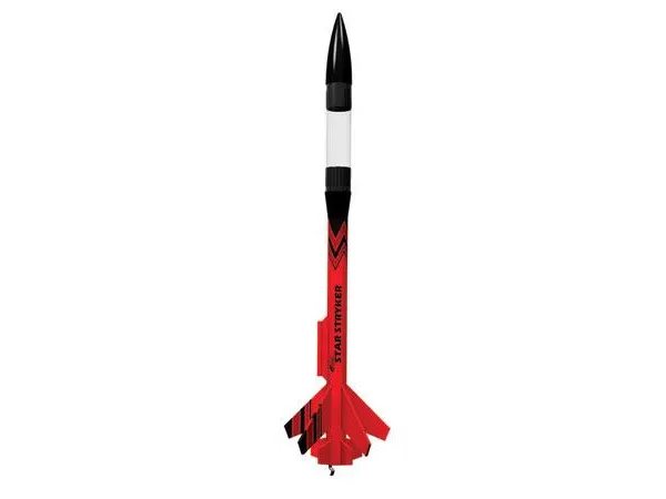 Estes Star Stryker model rocket kit - skill level 1, 18mm mount B-C rocket engines model rocketry