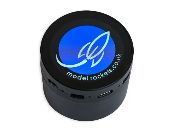 Skærmbillede til Mercury V1 højdemåler for at se flyresuméer - Med ekstra batteri, Andre produktmuligheder: Snapshop screen - With internal battery addon model rocketry