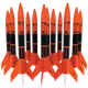 12x Estes Alpha III team bulk pack (12pk), 3 image model rocketry