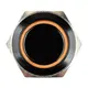 Pulsante illuminato in metallo foro di montaggio 16mm IP67 impermeabile