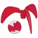 StratoFins® Screw-on water rocket fins, 3 image model rocketry