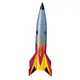 Estes Big Daddy raketmodellbyggsats, klassiska Estes 75mm CE-motorer, 2 image model rocketry